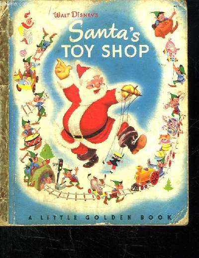 SANTA S TOY SHOP. TEXTE EN ANGLAIS.