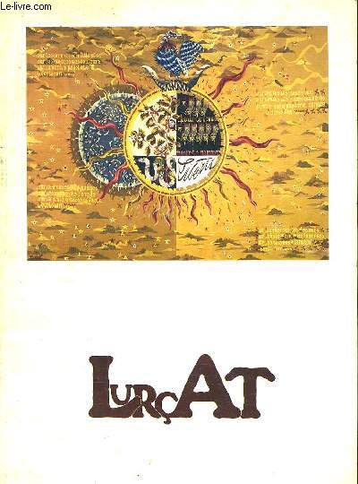 LURCAT. EXPOSITION AU CHATEAU MARGAUT DU 13 SEPTEMBRE AU 3 NOVEMBRE 1985.