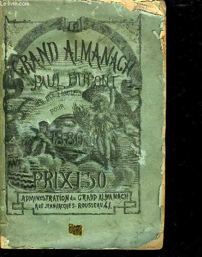 GRAND ALMANACH. CONSEILLER DES FAMILLES POUR 1880.