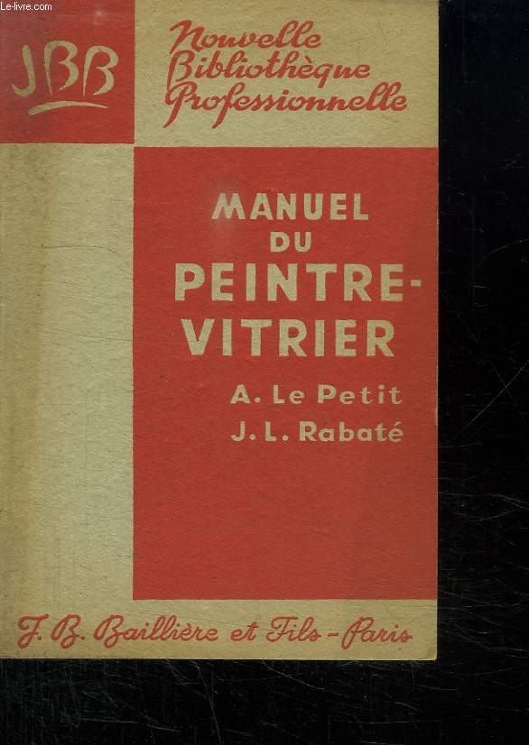 MANUEL DU PEINTRE VITRIER.