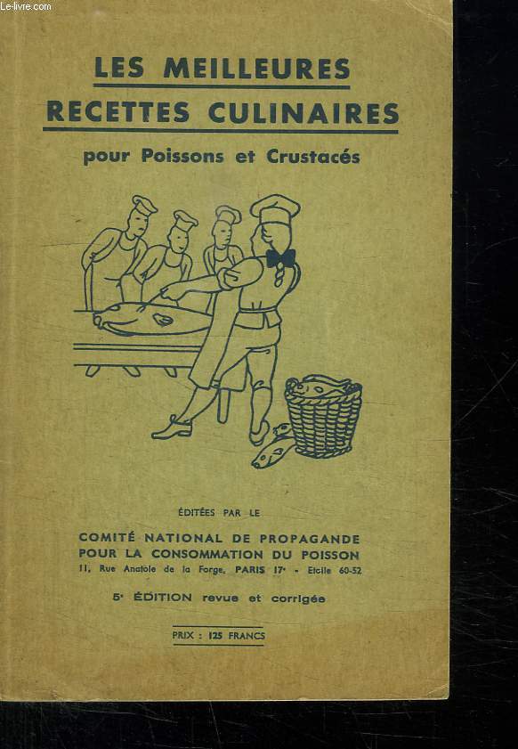 LES MEILLEURES RECETTES CULINAIRES POUR POISSONS ET CRUSTACES.