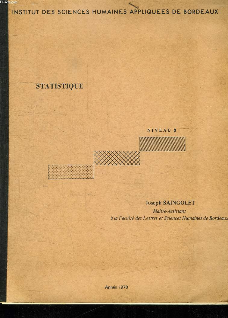 STATISTIQUE NIVEAU 3.