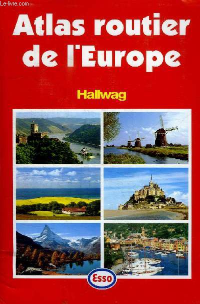 ATLAS ROUTIER DE L EUROPE. HALLWAG.