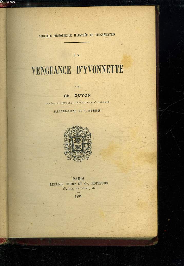 LA VENGEANCE D YVONNETTE.