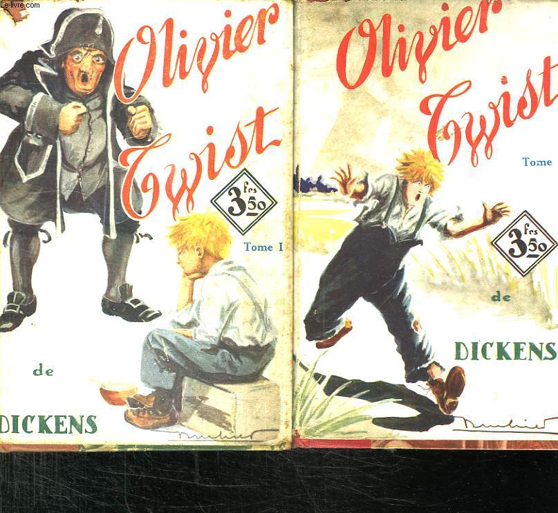 2 TOMES. OLIVER TWIST.