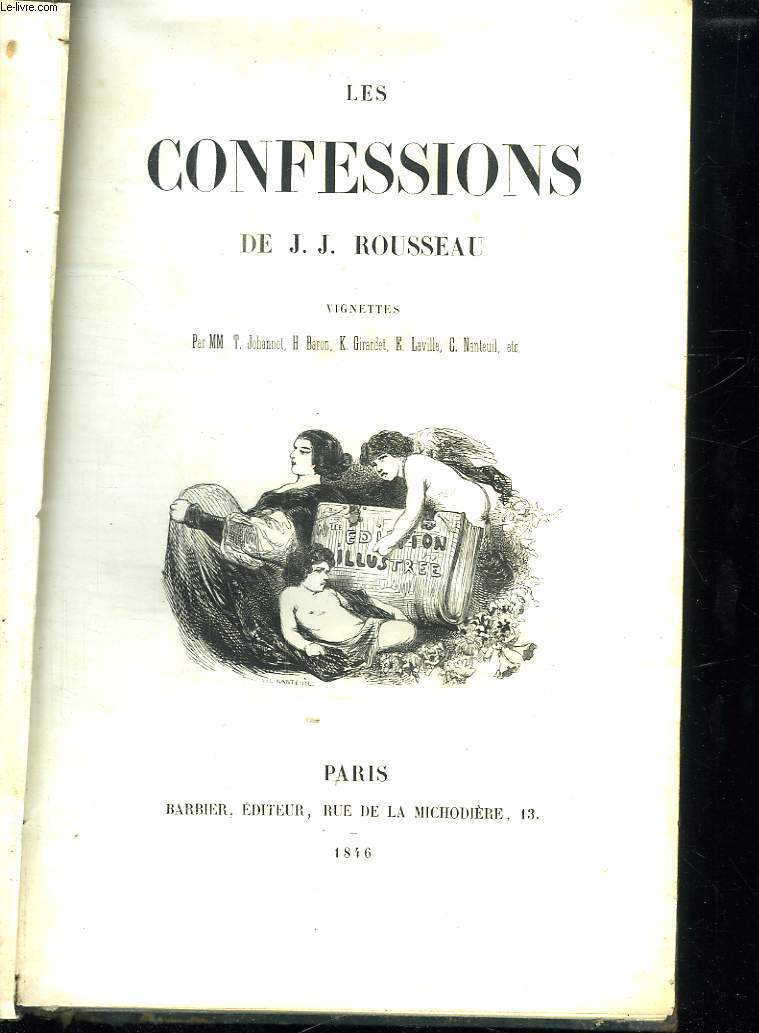 2 TOMES. LES CONFESSIONS.