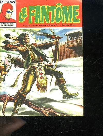 LE FANTOME N 328 DU 12 DECEMBRE 1970. LA FEMME SAUVAGE.