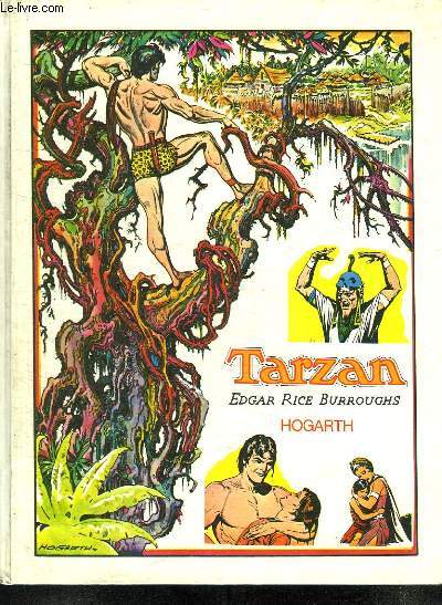 TARZAN AND THE PEOPLES OF THE SEA AND THE FIRE. TEXTE EN ANGLAIS.