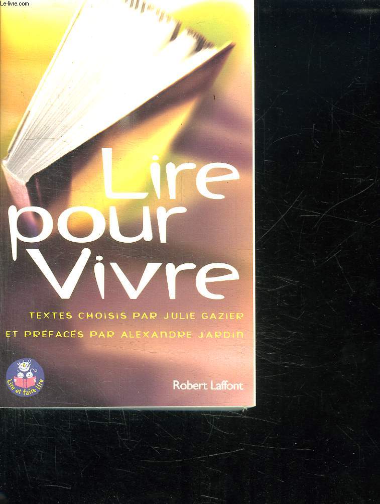 LIRE POUR VIVRE.