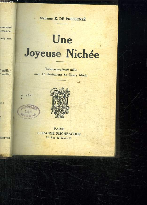 UNE JOYEUSE NICHEE.