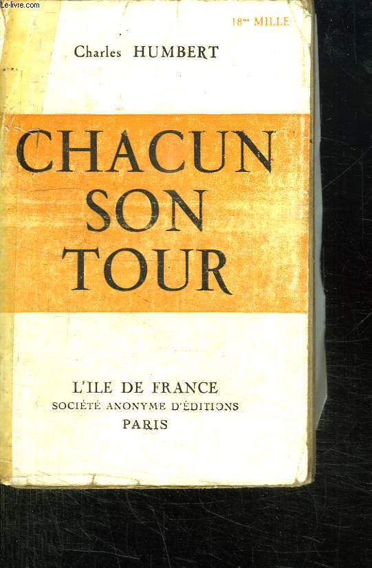 CHACUN SON TOUR.