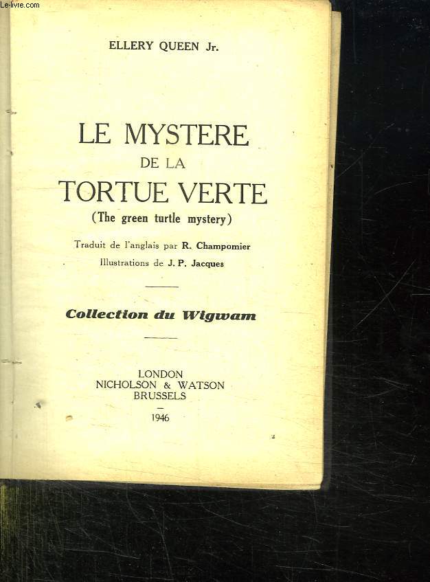 LE MYSTERE DE LA TORTUE VERTE.