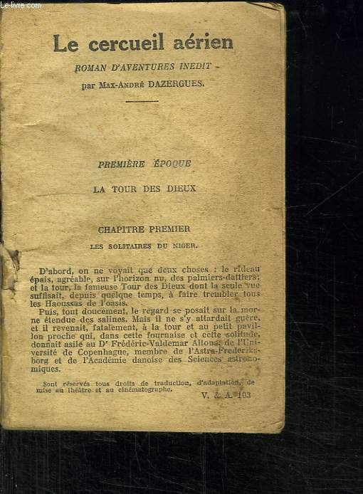 LE CERCUEIL AERIEN.