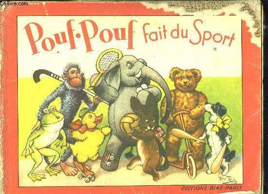 POUF POUF FAIT DU SPORT.