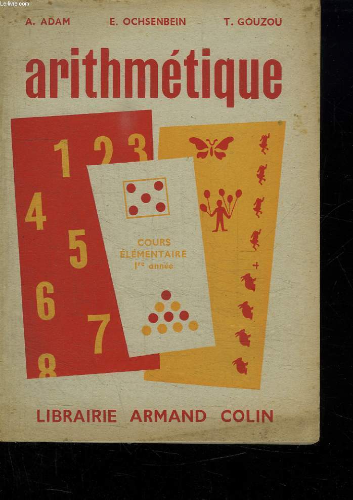 ARITHMETIQUE COURS ELEMENTAIRE 1er A.