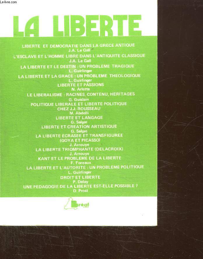 LA LIBERTE PROGRAMME 1983 - 1984.
