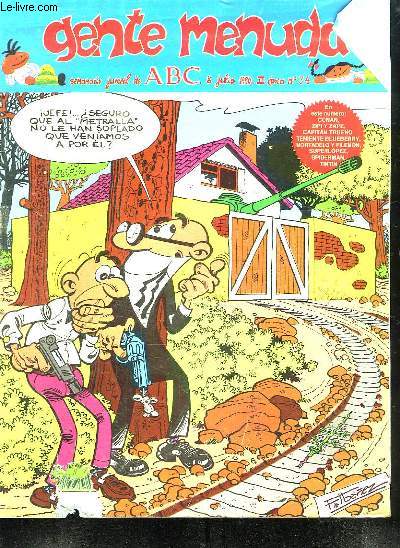 GENTE MENUDA N 34 DU 8 JULIO 1990 . TEXTE EN ESPAGNOL.
