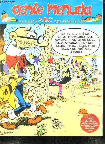 GENTE MENUDA N 35 DU 15 JULIO 1990 . TEXTE EN ESPAGNOL.