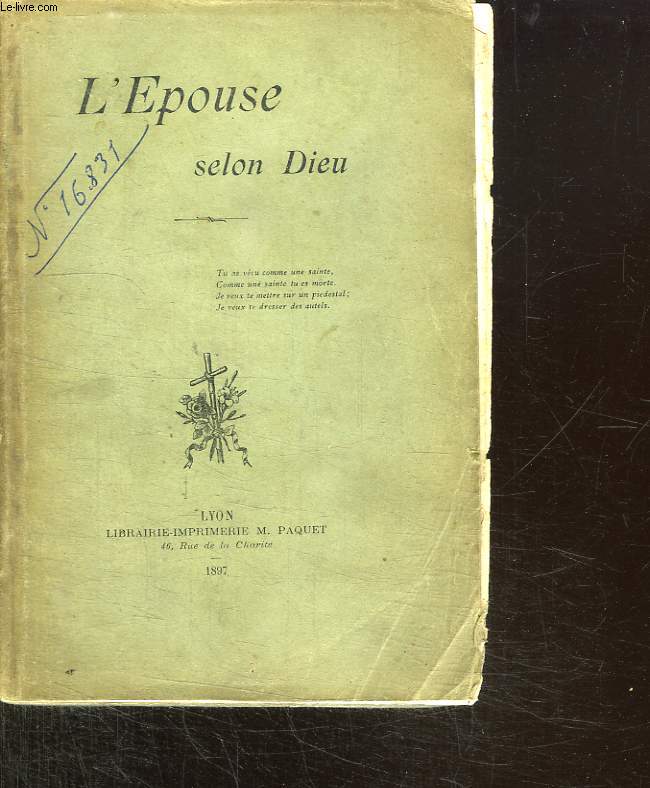 L EPOUSE DE DIEU.