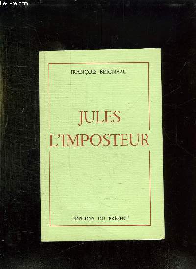 JULES L IMPOSTEUR.