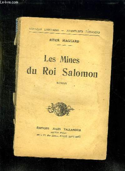 LES MINES DU ROI SALOMON.