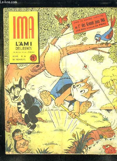 IMA L AMI DES JEUNES N 16 MARS. RUDI LA PECHE.