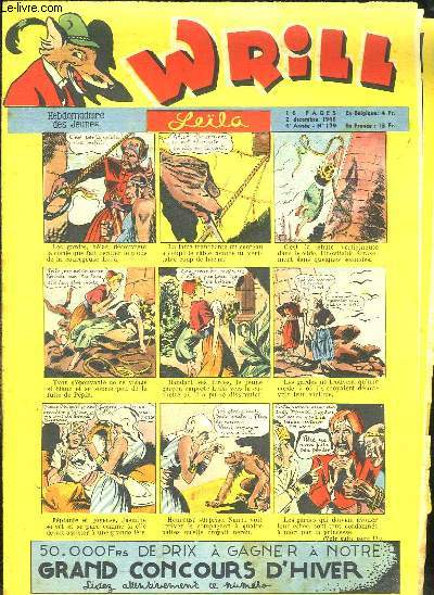 WRILL N 179 DU 2 DECEMBRE 1948. LEILA.