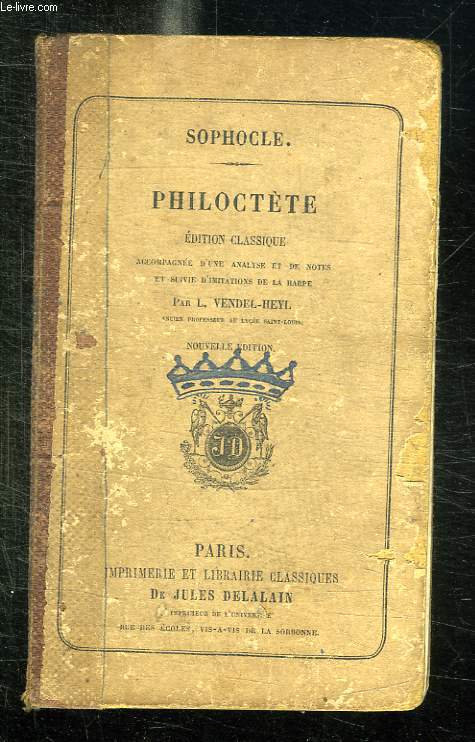 PHILOCTETE. NOUVELLE EDITION.