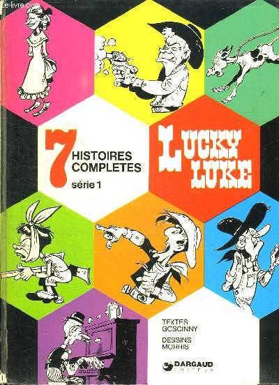 LUCKY LUKE. 7 HISTOIRES COMPLETES.