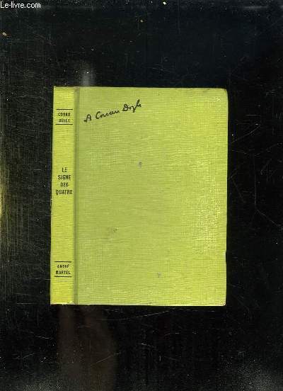 LE SIGNE DES QUATRE. THE SIGN OF FOUR.