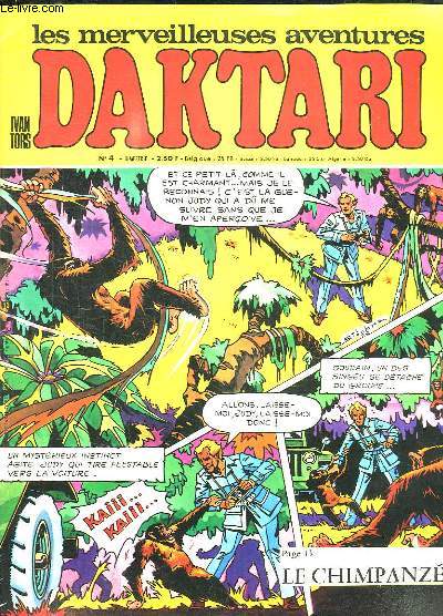 LES MERVEILLEUSES AVENTURES DAKTARI N 4. LA FUGUE DE KAYANA.