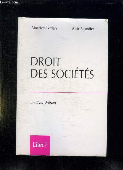 DROIT DES SOCIETES. 11em EDITION.