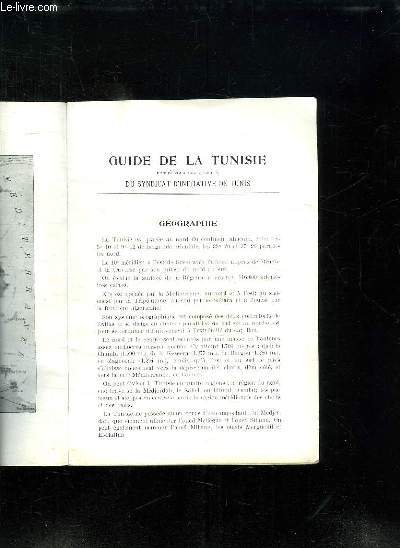 GUIDE DE LA TUNISIE.