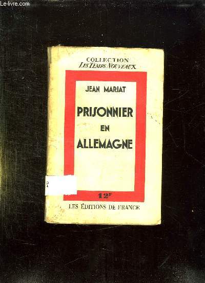 PRISONNIER EN ALLEMAGNE.
