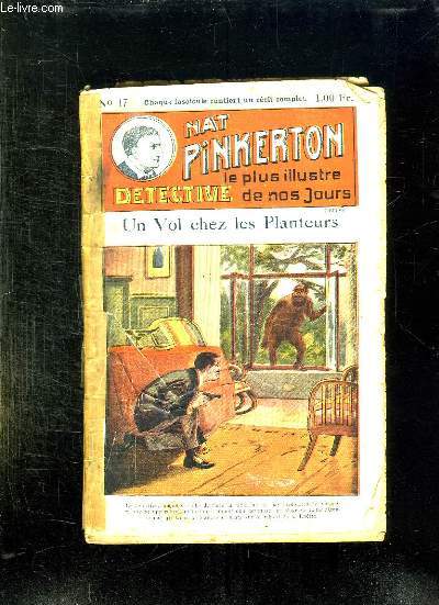 NAT PINKERTON N 17. UN VOL CHEZ LES PLANTEURS.