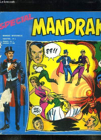 SPECIAL MANDRAKE N 3. JUILLET 1974.