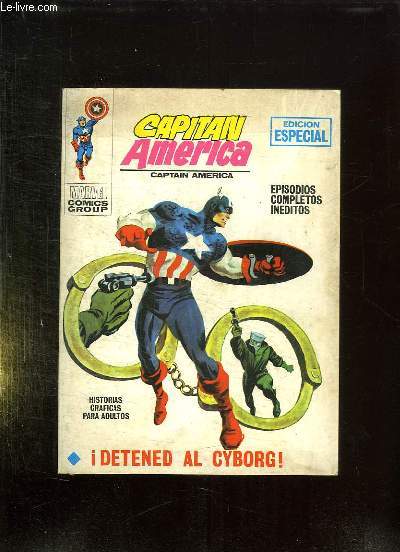 CAPITAN AMERICA N 10. TEXTE EN ESPAGNOL.