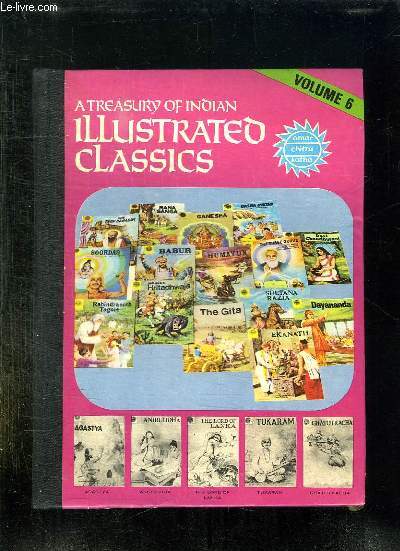 AMAR CHITRA KATHA DU N 61 AU N 70. TEXTE EN ANGLAIS.