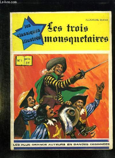 LES TROIS MOUSQUETAIRES N 1.