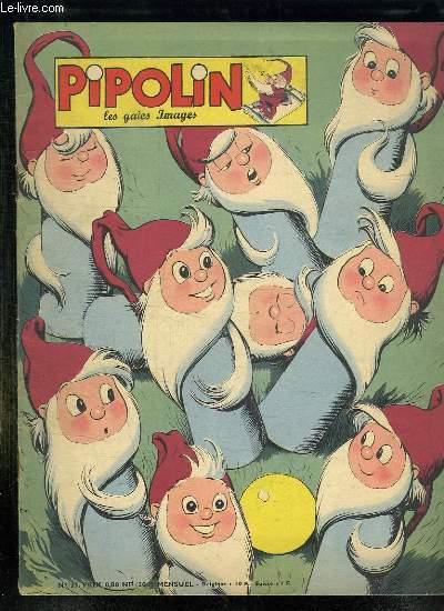 PIPOLIN LES GAIES IMAGES N 35 AOUT 1960. PIPOLIN ET LES ANIMAUX FANTASTIQUES.