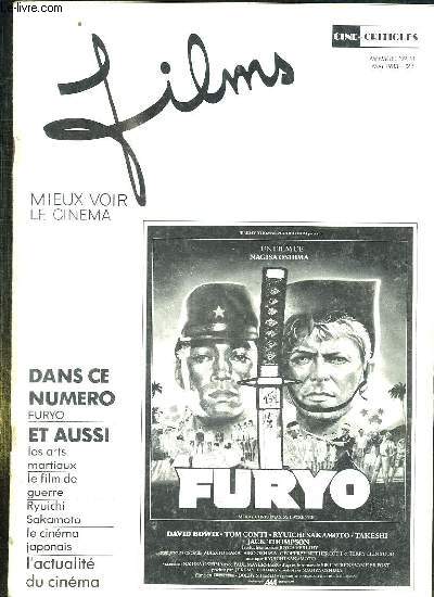 FILMS N 14 MAI 1983. SOMMAIRE: FURYO, LES ARTS MARTIAUX, LE FILM DE GUERRE, LE CINEMA JAPONNAIS...