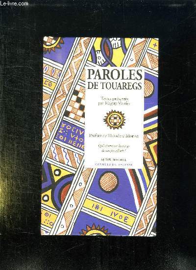 PAROLES DE TOUAREGS.