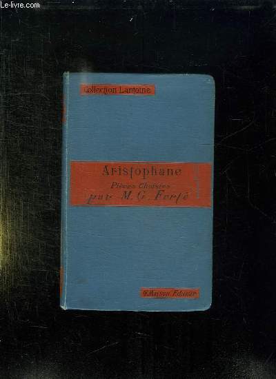 ARISTOPHANE PIECES CHOISIES.