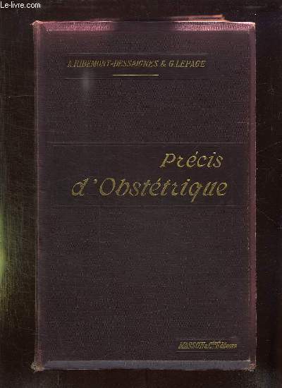 PRECIS D OBSTETRIQUE. 6em EDITION.