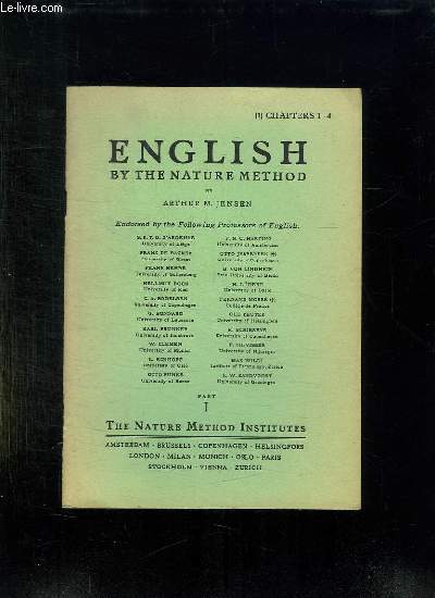 ENGLISH BY THE NATURE METHOD. CHAPTERS 1 - 4.