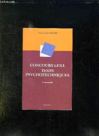 CONCOURS IFSI TEXTS PSYCHOTECHNIQUES.