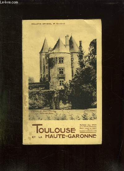 BULLETIN DES ESSI DE LA HAUTE GARONNE N 45 - 127 - 17. TOULOUSE ET LA HAUTE GARONNE.