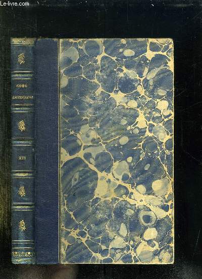 CODE PENITENCIAIRE. RECUEIL DES ACTES ET DOCUMENTS OFFICIELS. TOME XII: DU 1 JANVIER AU 31 DECEMBRE 1888.