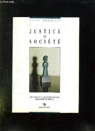 JUSTICE ET SOCIETE.