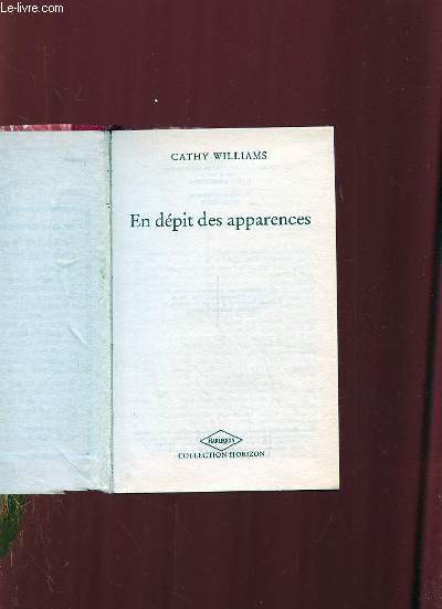 EN DEPIT DES APPARENCES.